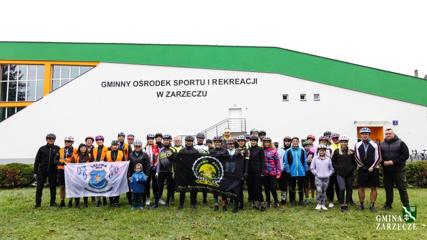 JESIENNY RAJD ROWEROWY SZLAKIEM GMINY ZARZECZE