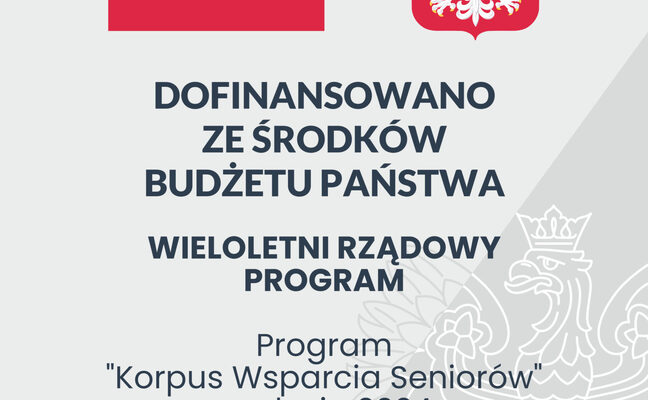 KORPUS WSPARCIA SENIORÓW