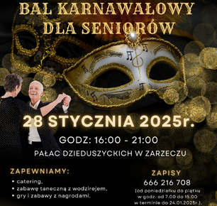 II GMINNY BAL KARNAWAŁOWY DLA SENIORÓW