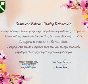 ŻYCZENIA Z OKAZJI DNIA BABCI I DZIADKA