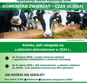 EKOSCHEMAT-DOBROSTAN ZWIERZĄT. PRZYPOMNIENIE O OBOWIĄZKOWYM SZKOLENIU
