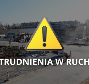 UTRUDNIENIA W RUCHU W MIEJSCOWOŚCI ZARZECZE