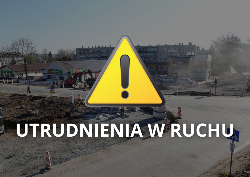 UTRUDNIENIA W RUCHU W MIEJSCOWOŚCI ZARZECZE