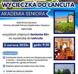 WYCIECZKA DO ŁAŃCUTA DLA SENIORÓW 60+