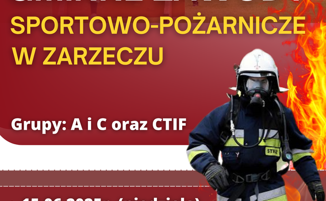 GMINNE ZAWODY SPORTOWO-POŻARNICZE W ZARZECZU
