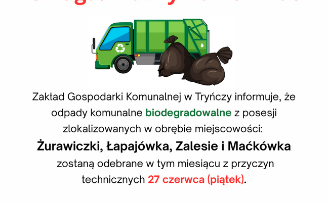 WAŻNY KOMUNIKAT