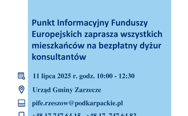MOBILNY PUNKT INFORMACJI