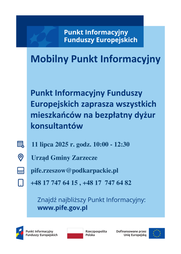MOBILNY PUNKT INFORMACJI