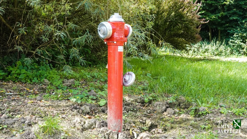 WYMIANA HYDRANTÓW Z ZASÓWAMI NA TERENIE GMINY ZARZECZE