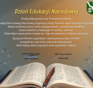 DZIEŃ EDUKACJI NARODOWEJ - ŻYCZENIA