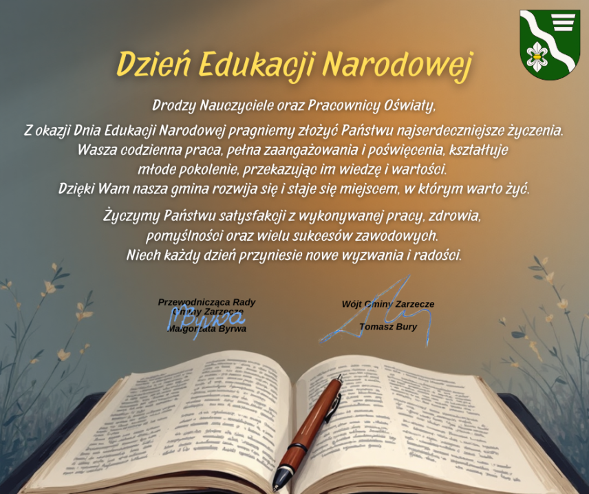 DZIEŃ EDUKACJI NARODOWEJ - ŻYCZENIA