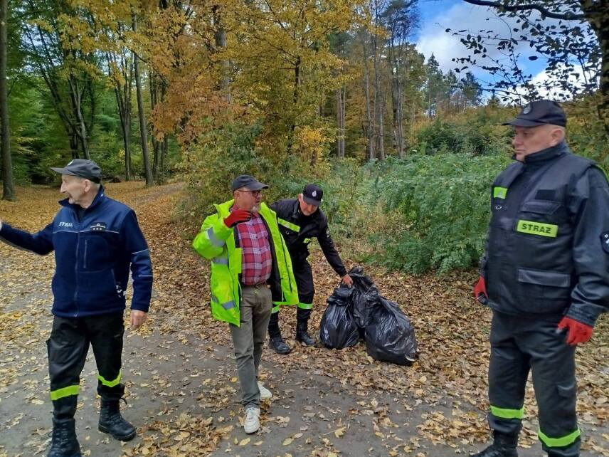 WSPÓLNE SPRZĄTANIE LASU