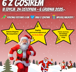 VI EDYCJA ,,MIKOŁAJKOWEJ 6 Z GOSIREM"
