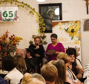JUBILEUSZ 65-LECIA DZIAŁALNOŚCI KOŁA GOSPODYŃ WIEJSKICH W ZALESIU