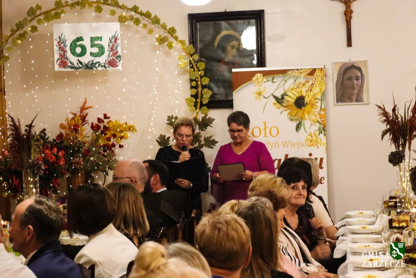JUBILEUSZ 65-LECIA DZIAŁALNOŚCI KOŁA GOSPODYŃ WIEJSKICH W ZALESIU