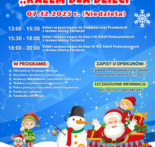 IV GMINNE MIKOŁAJKI ,,RAZEM DLA DZIECI"