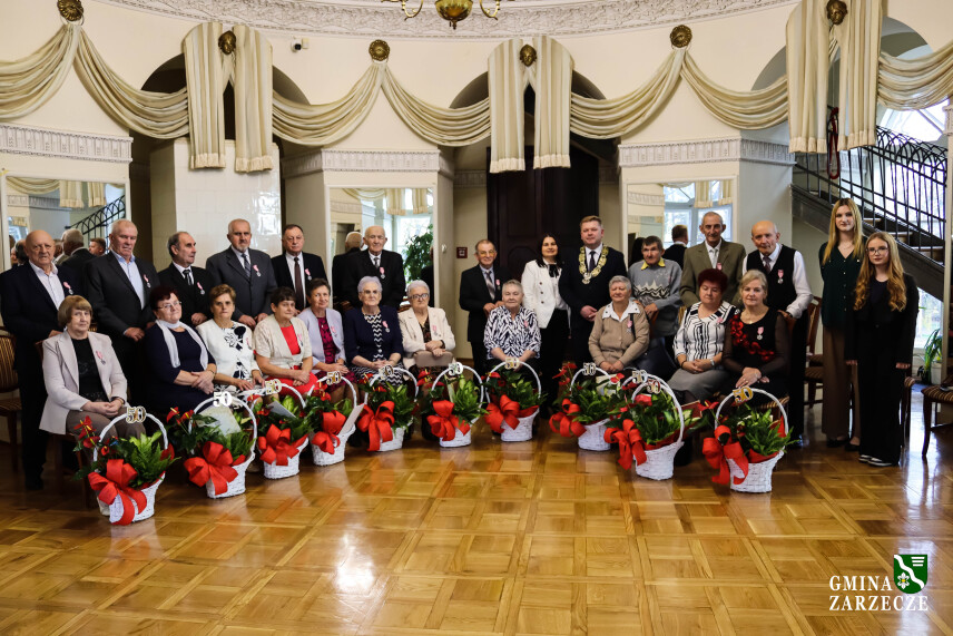 ZŁOTE GODY W GMINIE ZARZECZE (18.11.2025r.)