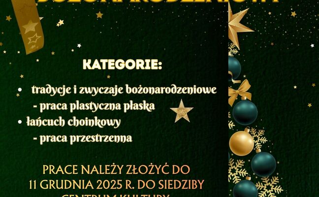 GMINNY KONKURS BOŻONARODZENIOWY