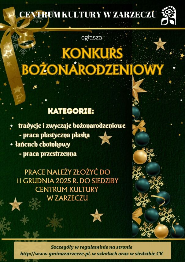 GMINNY KONKURS BOŻONARODZENIOWY
