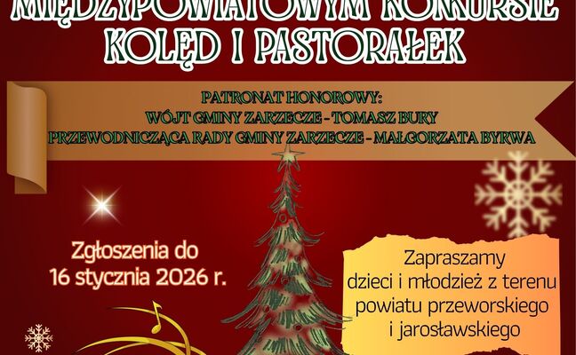 MIĘDZYPOWIATOWY KONKURS KOLĘD I PASTORAŁEK