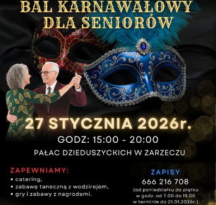 III GMINNY BAL KARNAWAŁOWY DLA SENIORÓW