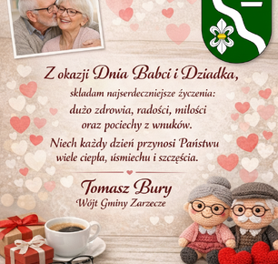 ŻYCZENIA Z OKAZJI DNIA BABCI I DZIADKA