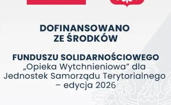PROGRAM „OPIEKA WYTCHNIENIOWA" DLA JEDNOSTEK SAMORZĄDU TERYTORIALNEGO - EDYCJA 2026