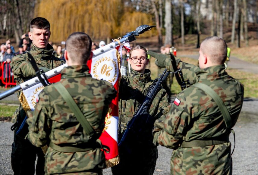 PRZYSIĘGA WOJSKOWA ŻOŁNIERZY 20 PRZEMYSKIEJ BRYGADY OBRONY TERYTORIALNEJ (28.02.2026r.)