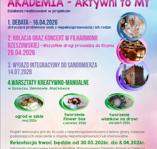 PROJEKT AKADAMIA - AKTYWNI TO MY!