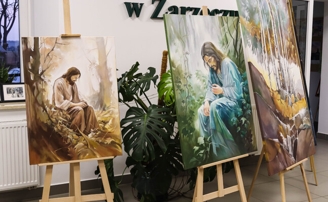 „TAM, GDZIE ROŚNIE CISZA” – WERNISAŻ BEATY PRYMON W ZARZECZU