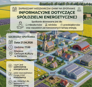 SPOTKANIE INFORMACYJNE DOTYCZĄCE SPÓŁDZIELNI ENERGETYCZNEJ