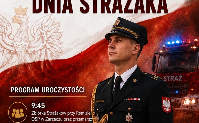 GMINNE OBCHODY DNIA STRAŻAKA W ZARZECZU