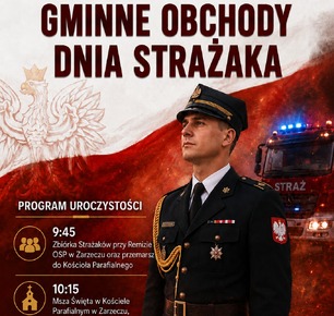 GMINNE OBCHODY DNIA STRAŻAKA W ZARZECZU