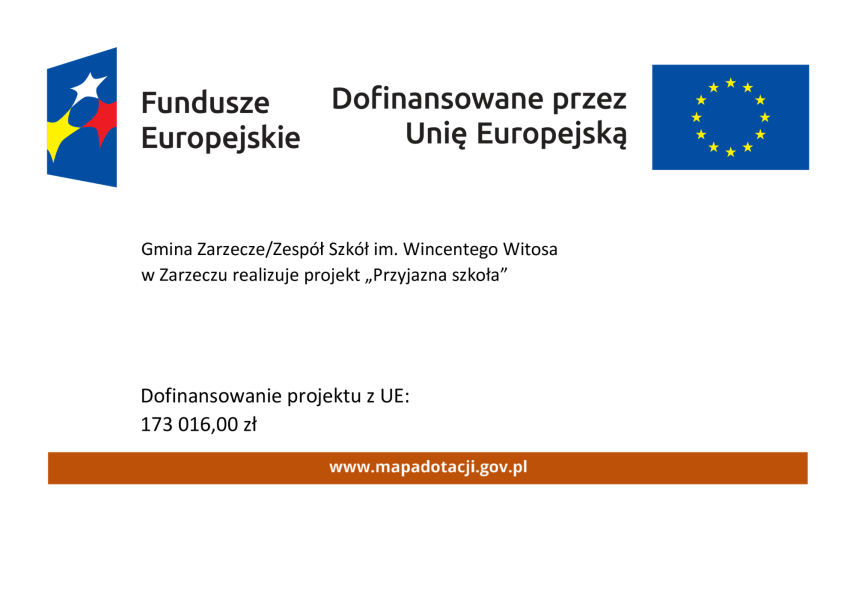 GMINA ZARZECZE OTRZYMAŁA DOFINANSOWANIE NA ZATRUDNIENIE ASYSTENTÓW MIĘDZYKULTUROWYCH  W RAMACH PROGRAMU: „PRZYJAZNA SZKOŁA” W LATACH 2025–2027