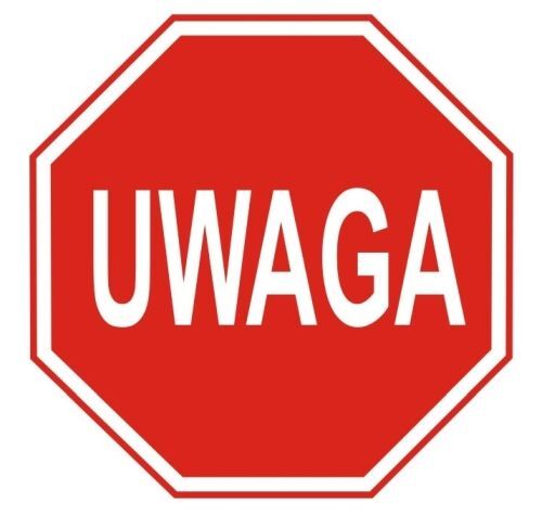 WAŻNA INFORMACJA
