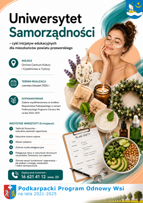 CYKL INICJATYW DLA MIESZKAŃCÓW POWIATU PRZEWORSKIEGO ,,UNIWERSYTET SAMORZĄDNOŚCI"