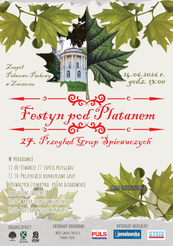 FESTYN POD PLATANEM - XXVII PRZEGLĄD GRUP ŚPIEWACZYCH