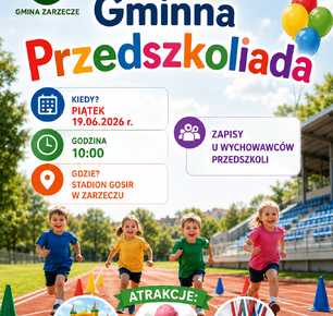 II GMINNA PRZEDSZKOLIADA W ZARZECZU