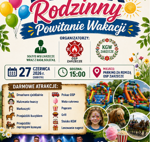 PIKNIK RODZINNY POWITANIE WAKACJI W ZARZECZU