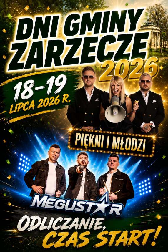 ZACZYNAMY ODLICZANIE DO DNI GMINY ZARZECZE 2026