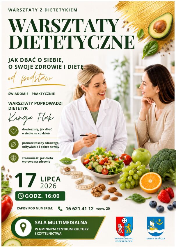 BEZPŁATNE WARSZTATY DIETETYCZNE DLA MIESZKAŃCÓW POWIATU PRZEWORSKIEGO