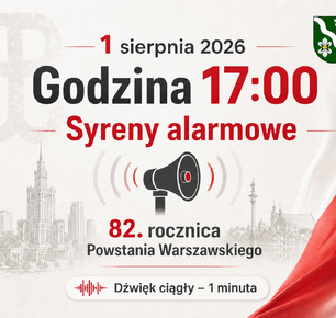 1 SIERPNIA - UPAMIĘTNIAJĄCE SYRENY ALARMOWE
