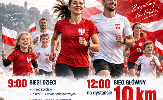 I GMINNY BIEG NIEPODLEGŁOŚCI ,,RAZEM DLA NIEPODLEGŁEJ"