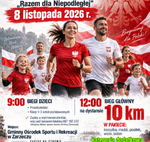 I GMINNY BIEG NIEPODLEGŁOŚCI ,,RAZEM DLA NIEPODLEGŁEJ"