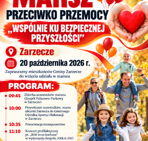 MARSZ PRZECIWKO PRZEMOCY ,,WSPÓLNIE KU BEZPIECZNEJ PRZYSZŁOŚCI"