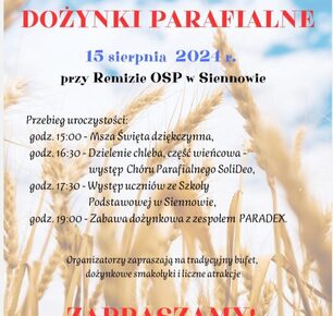 DOŻYNKI PARAFIALNE W SIENNOWIE